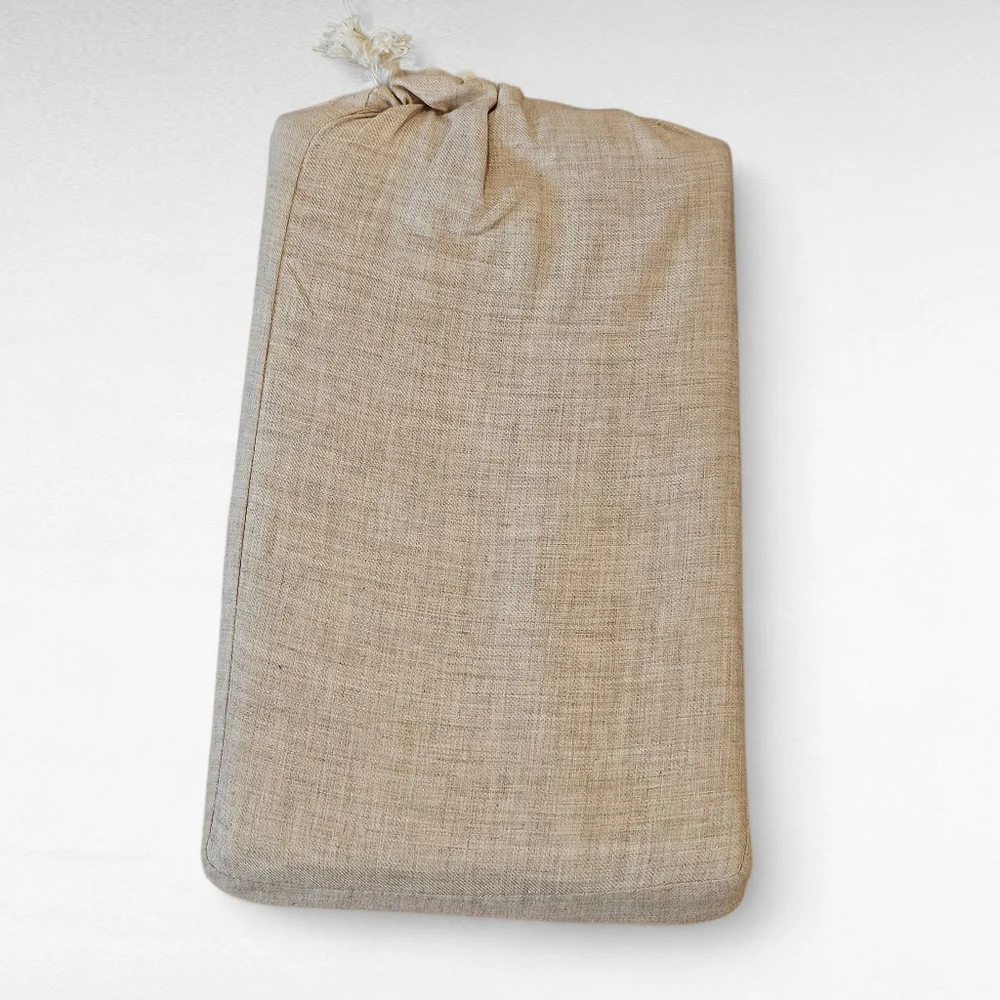 The Threadery Luxe Cotton Cashmere Euro Sham Oatmeal 26